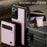 JEEHOOD For Samsung Galaxy Note20 Ultra Leather Back Cover Magnetic Case  J06 Phone Case with Card Bag RFID Blocking - Pink - 7