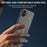 WANLONFENG For Samsung Galaxy A06 4G Magnetic Case  SD1 Series Nappa Texture PC TPU Phone Cover - Grey - 5