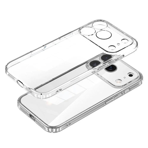 SULADA For iPhone 17 Pro Phone Case Hard PC Crystal Clear Protective Back Cover - 1