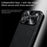 For iPhone 17 Pro Case PU + TPU + PC Phone Back Cover with Metal Lens Frame - Black - 4