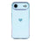 For iPhone Air Magnetic Case TPU Dazzling Color Electroplated Phone Back Cover - Blue - 3