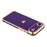 For iPhone Air Case TPU Phone Back Cover Electroplating Heart Pattern - Dark Purple - 5