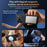 For iPhone 17 Pro Case Compatible with MagSafe Leather Coated TPU + PC Phone Cover - Black - 4