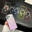 For iPhone 17 Pro Case Compatible with MagSafe Sparkling Glitter PC + TPU Phone Cover - Transparent Black - 7