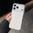 For iPhone 17 Pro Case High Transparency PC + TPU Phone Cover - Transparent White - 1