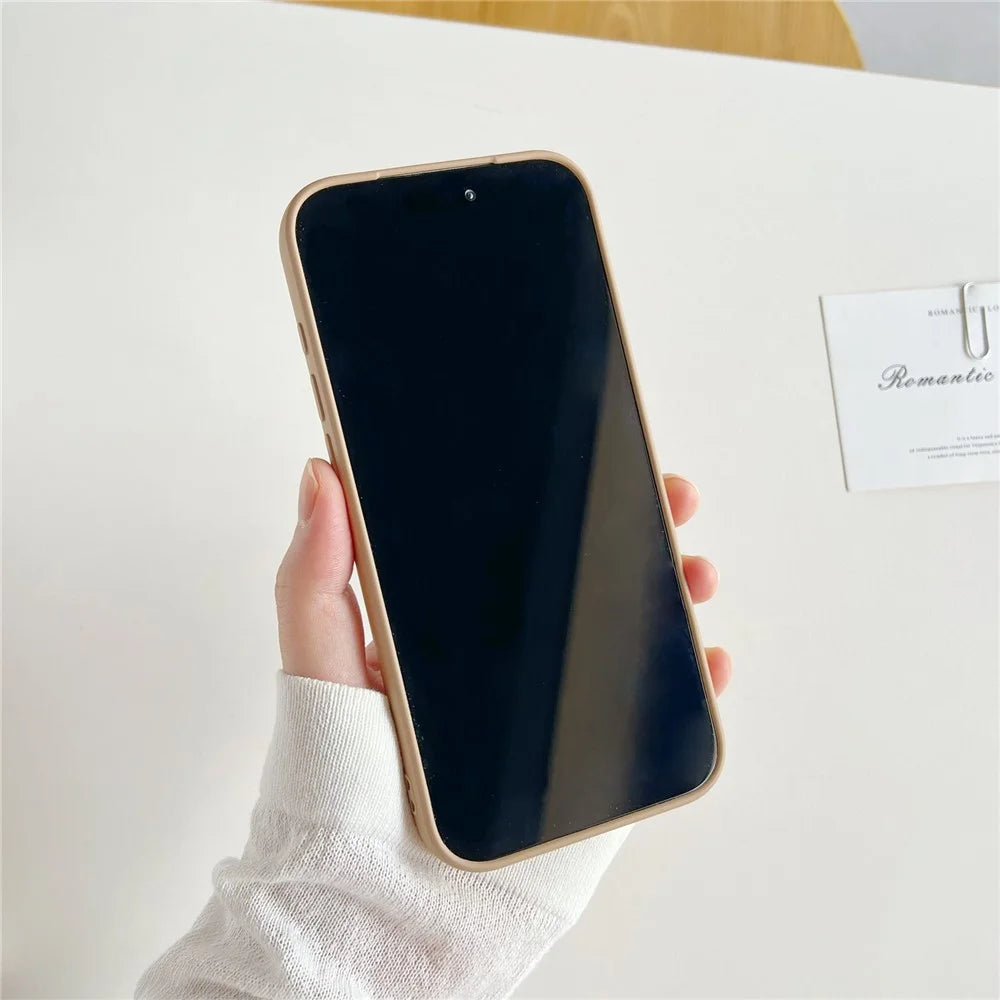 For iPhone 17 Pro Max Case Minimalist Solid Color Anti-scratch TPU Phone Cover with Soft Lining - Dark Purple - 5