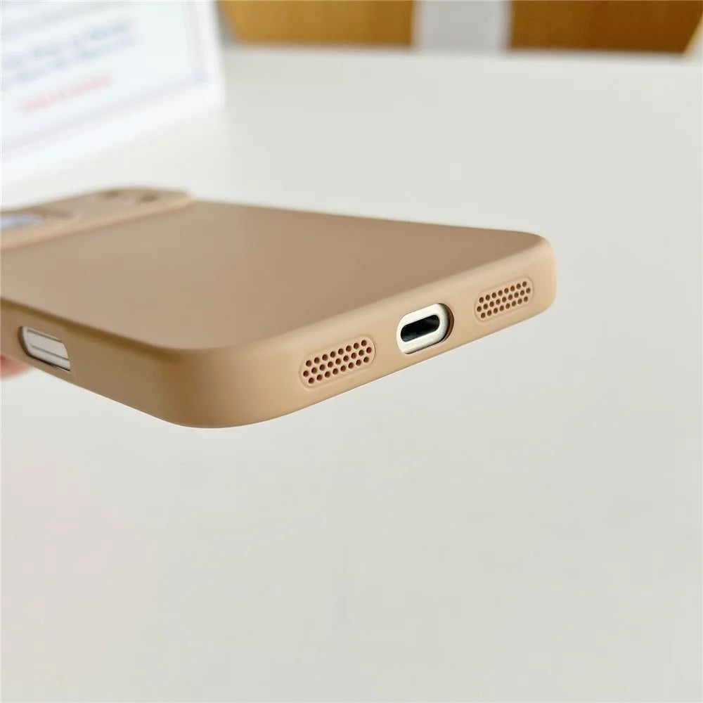 For iPhone 17 Pro Case Minimalist Solid Color Anti-scratch TPU Phone Cover with Soft Lining - Dark Purple - 6