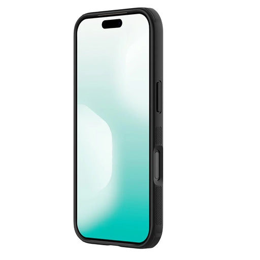 NILLKIN Super Frosted Shield Pro for iPhone 18 Pro / 17 Pro Magnetic Case Matte PC TPU Clear Black Phone Back Cover - Transparent Black - 2