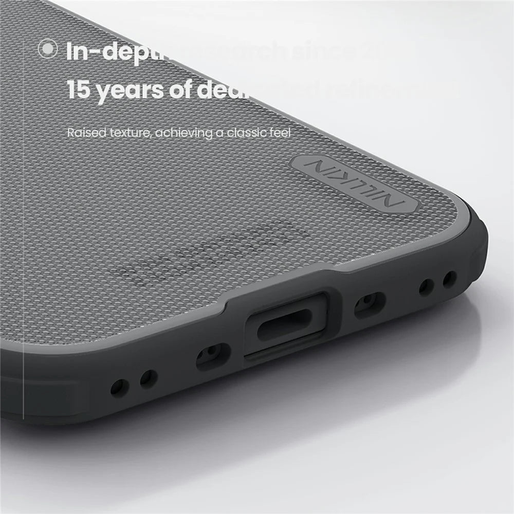NILLKIN Super Frosted Shield Pro For iPhone Air Case Matte PC TPU Clear Black Phone Back Cover - 7