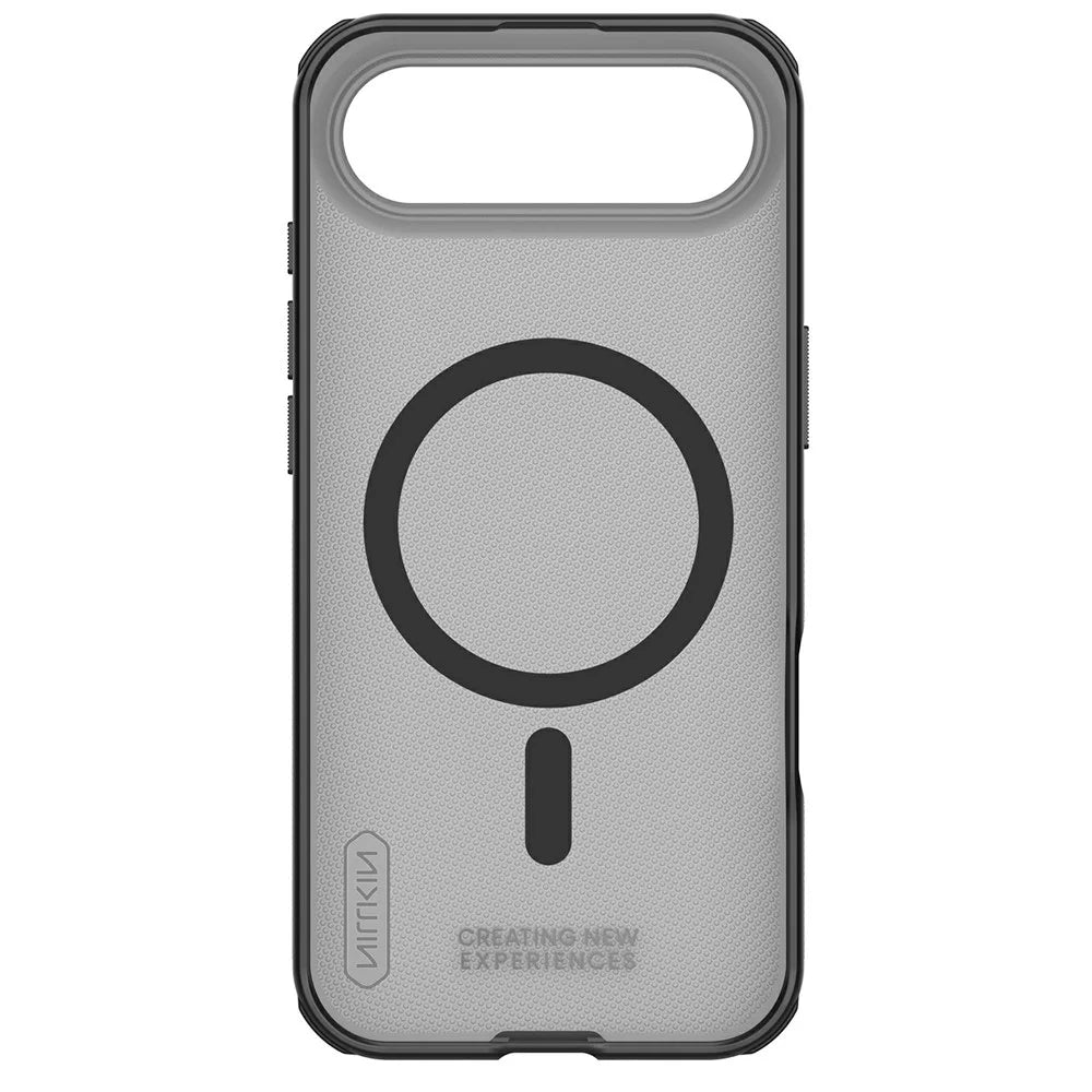 NILLKIN Super Frosted Shield Pro for iPhone Air Magnetic Case Matte PC TPU Clear Black Phone Back Cover - Transparent Black - 5