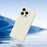 DO AS YOU WISH For iPhone 16 Pro Max Case Straight Edge TPU Phone Back Cover Precise Cutouts - White - 6