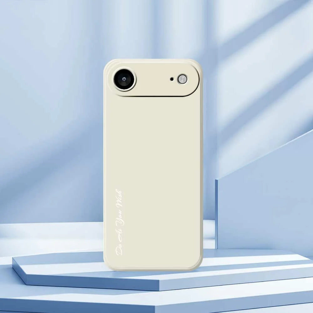 DO AS YOU WISH For iPhone Air Case Straight Edge TPU Phone Back Cover Precise Cutouts - White - 7
