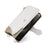 For iPhone 17 Pro Max Leather Case Wallet Stand Cover Irregular Tail Style with Chain Strap - White - 2
