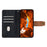 For iPhone 17 Pro Case RFID Blocking Color Splicing PU Leather Wallet Phone Cover - Black - 2