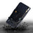 For iPhone Air Case Zipper Pocket PU Leather Wallet Flip Phone Cover - Black - 7