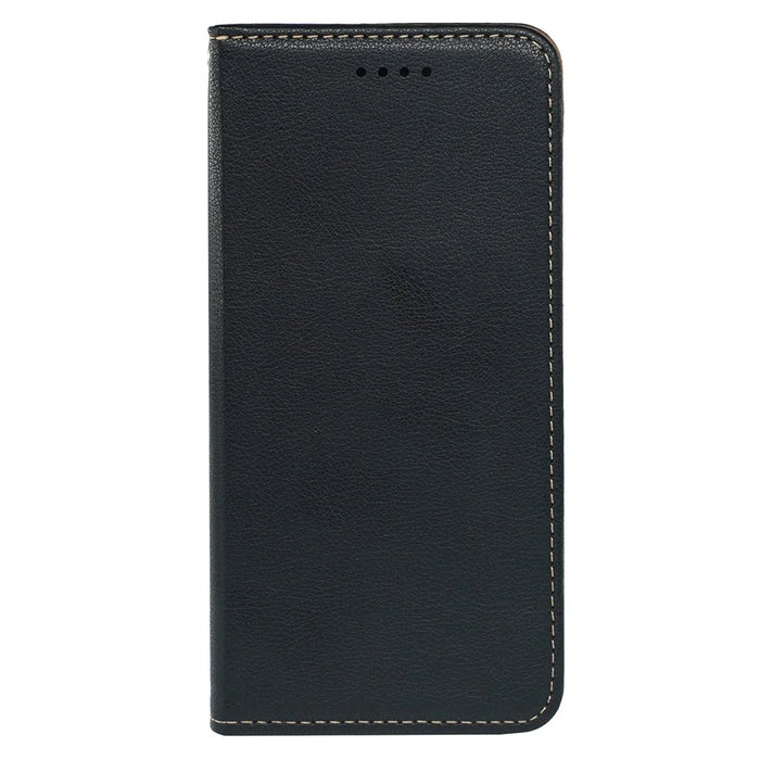 For T-Mobile REVVL 8 Case Wallet RFID Blocking Leather Phone Cover Strong Magnetic Closure - Black - 4