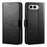 For T-Mobile REVVL 8 Case Stand Card Holder Wallet Leather Phone Cover - Black - 1