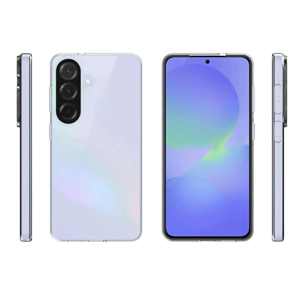For Samsung Galaxy S26 Case Watermark Resistant TPU Clear Phone Back Cover - 5