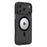 YOUNGKIT For iPhone 17 Pro Max Case Compatible with MagSafe Unique Disc Design TPU + PC Phone Back Cover - Dark Grey - 2