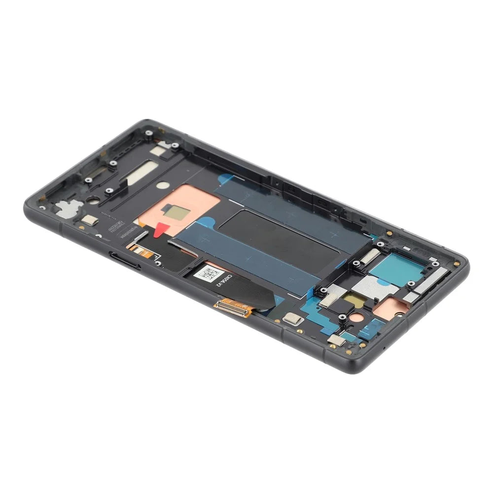For Google Pixel 7a G82U8 (Middle Lens Hole) Grade C OLED Screen and Digitizer Assembly + Frame (Without Logo) - 5