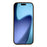 For iPhone Air Phone Case Carbon Fiber Textured Electroplated TPU Back Cover - Coffee - 2