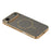 For iPhone Air Phone Case Carbon Fiber Textured Electroplated TPU Back Cover - Coffee - 4