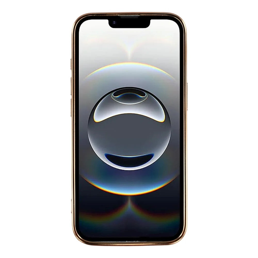 For iPhone 17e / 16e Phone Case Carbon Fiber Textured Electroplated TPU Back Cover - Pink - 2