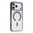 For iPhone 18 Pro Max / 17 Pro Max Case Matte Electroplating Phone Cover Compatible with MagSafe - Dark Purple - 1