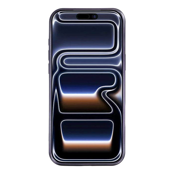 For iPhone 18 Pro Max / 17 Pro Max Case Matte Electroplating Phone Cover Compatible with MagSafe - Dark Purple - 2