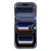 For iPhone 17 Pro Case Compatible with MagSafe Carbon Fiber Texture PC Phone Back Cover - Sunset Blue - 2