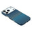 For iPhone 17 Pro Case Compatible with MagSafe Carbon Fiber Texture PC Phone Back Cover - Sunset Blue - 4