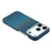 For iPhone 17 Pro Case Compatible with MagSafe Carbon Fiber Texture PC Phone Back Cover - Sunset Blue - 5