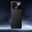 For iPhone 17 Pro Case Ultra Thin Heat Dissipation PU Leather Coated PC Phone Cover - Black - 2