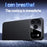 For iPhone 17 Pro Case Ultra Thin Heat Dissipation PU Leather Coated PC Phone Cover - Black - 4