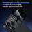 For iPhone 17 Pro Case Ultra Thin Heat Dissipation PU Leather Coated PC Phone Cover - Black - 6