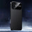 For iPhone 17 Case Ultra Thin Heat Dissipation PU Leather Coated PC Phone Cover - Black - 1