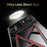For iPhone 17 Pro Max Bumper Case Four Corner Airbag Kickstand Boardless A-Shape Metal Phone Cover - Black - 7
