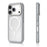 YOUNGKIT For iPhone 17 Pro Case Compatible with MagSafe Skin-Touch Matte PC + TPU Phone Cover - Grey - 2