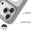 YOUNGKIT For iPhone 17 Pro Case Compatible with MagSafe Skin-Touch Matte PC + TPU Phone Cover - Grey - 4