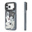 YOUNGKIT Interdimensional Series For iPhone 17 Pro Max Magnetic Case Matte TPU IMD Phone Back Cover - Cool (Black  /  White) - 3