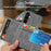 For Samsung Galaxy S25 FE Case with Card Slots Kickstand Leather + TPU Phone Cover - Grey - 7