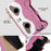 For iPhone 17 Pro Max Case Makeup Mirror Wallet Cute Raccoon Leather Phone Cover with Wrist / Shoulder Strap - Pink - 3