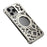 For iPhone 17 Pro Bumper Case Alloy Metal Borderless Back Cover with Magnetic Kickstand - Titanium - 1