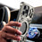 For iPhone 17 Pro Bumper Case Alloy Metal Borderless Back Cover with Magnetic Kickstand - Titanium - 7