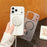 For iPhone 17 Pro Max Case Compatible with MagSafe Corrugated Texture Hard PC Phone Cover - Transparent Black - 4