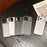 For iPhone 17 Pro PC Phone Case Corrugated Textured Protective Back Cover - Black - 7