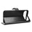 For iPhone Air PU Leather Case with Strap Crazy Horse Texture Phone Wallet Cover - Black - 6