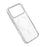 COTECI For iPhone 17 Pro Max Crystal Magnetic Case Compatible with MagSafe PC TPU Phone Back Cover- Transparent - 2