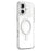 COTECI For iPhone 17 Crystal Magnetic Case Compatible with MagSafe PC TPU Phone Back Cover- Transparent - 1