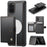 JEEHOOD For Samsung Galaxy S20 Plus 4G Case  J09 RFID Blocking Card Holder Leather Back Phone Cover Magnetic Case - Black - 1